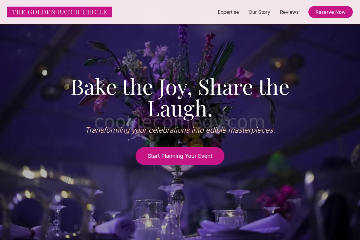 Cookie Event Planning