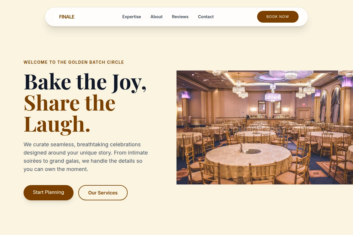 Finale Event Planning