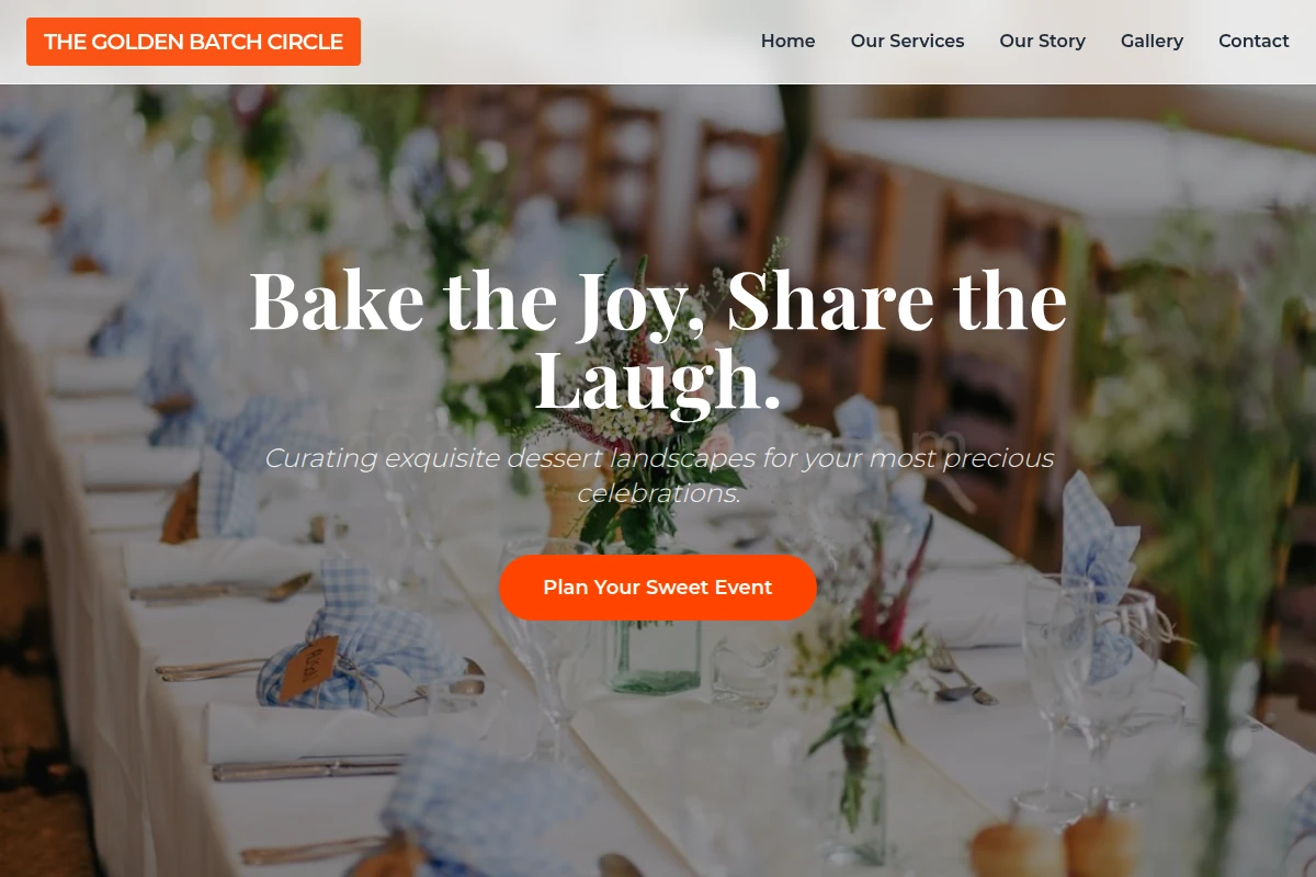 Pastry Event Planning