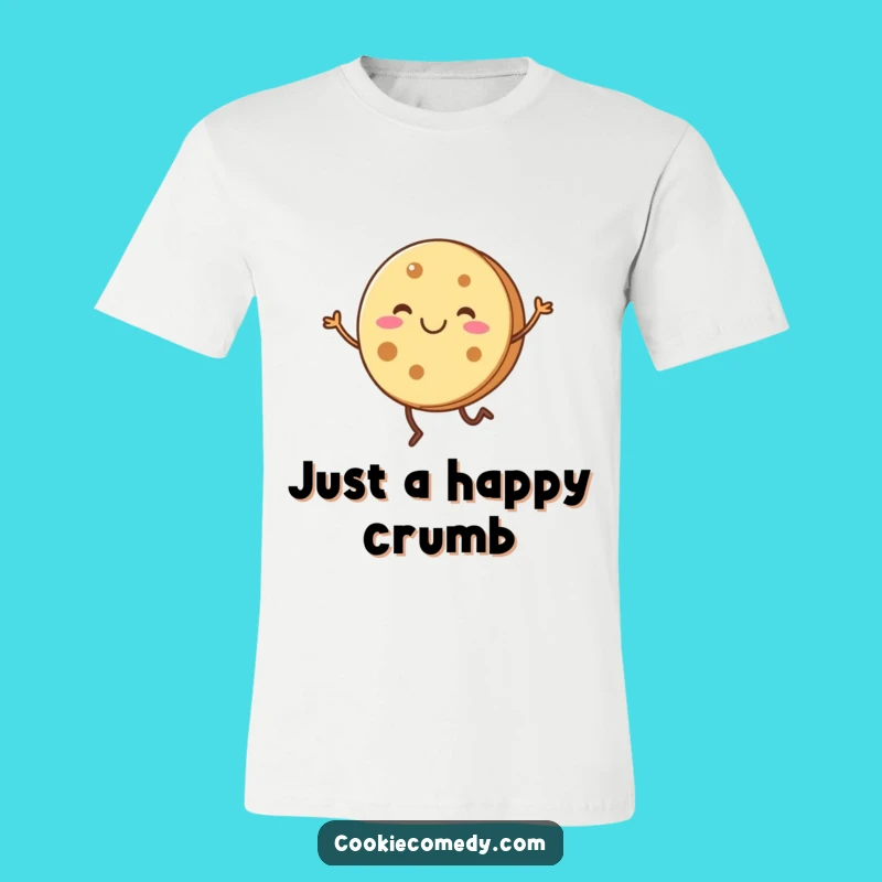 Funny Cookie Dancer T-Shirt - Round Character Fun Tee Gift