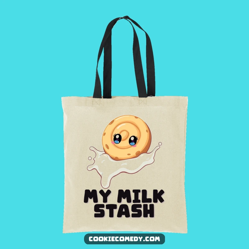 Funny Swirl Cookie Tote Bag: Carry Your Fun, Stylish Funny Gift for Shoppers